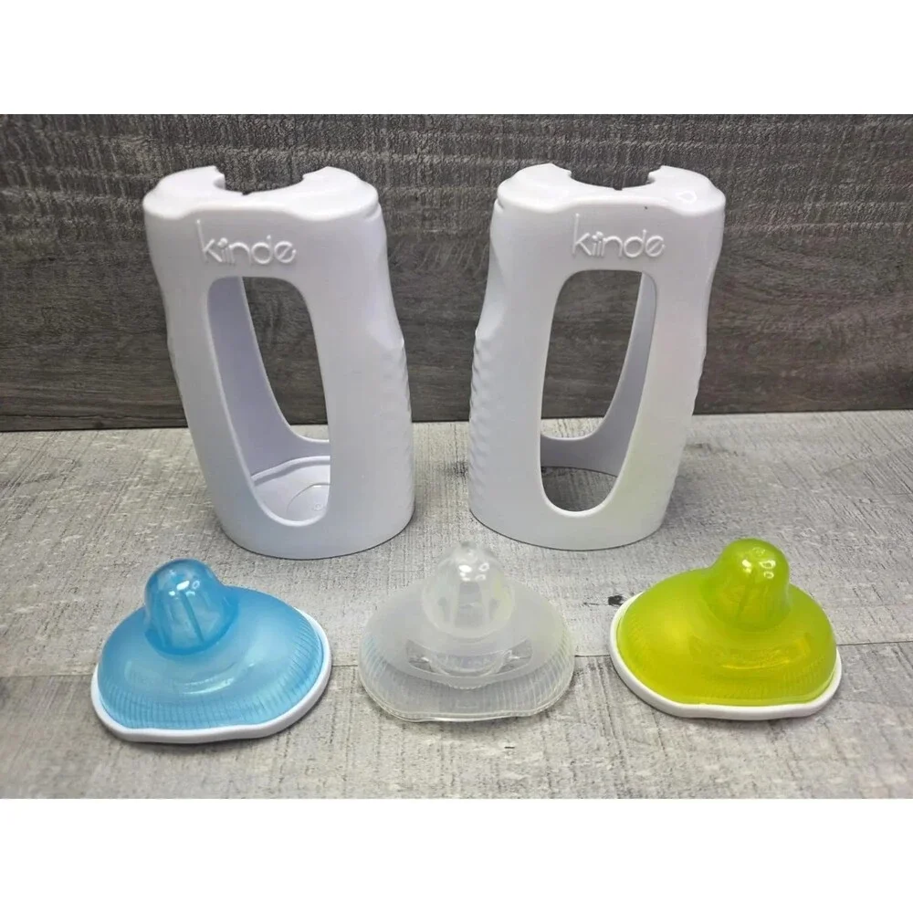 Lot Kiinde Twist Squeeze Baby Bottle Breastfeeding Breastmilk b209